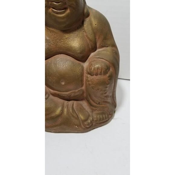Laughing Buddha Heavy stone or ceramic 5.1304 - Picture 6 of 16